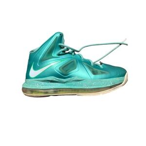 Nike LeBron X (10) GS Easter 543564-303 Teal Crystal Mint Youth Basketball